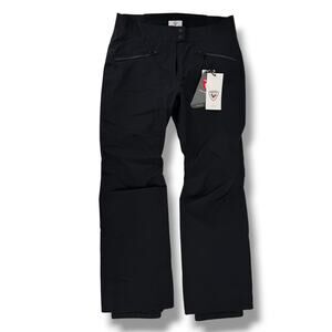 Rossignol Classique Black Ski Snow Pants Womens Sz XL Waterproof Insulated